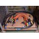 13x Heavy duty extension cables 600vac 660 amp 30mm diameter - Image 1 of 3