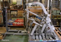 Hammer Strength PVLSQ BQ1 V-Squat Machine - incomplete