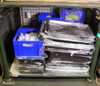 Appetizer serving trays & 4 accessories, double-sided x40