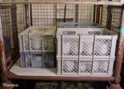 Small ceramic bowls - 12cm diameter - approx 50 per tray - 6 trays