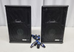 2 x Nexo PS8 Speaker in flight case