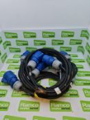 5 x 16a 3m power cable