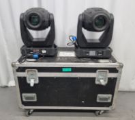 2 x Robe Robin 600E Spot with flight case