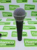 Shure SM58 dynamic vocal microphone