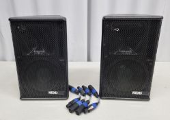 2 x Nexo PS8 Speaker in flight case
