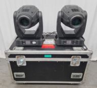 2 x Robe Robin 600E Spot with flight case