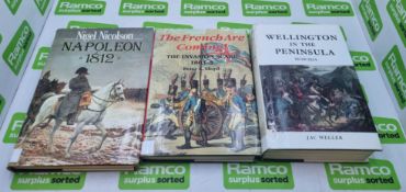 Wellington in the Peninsula 1808-1814 by Jac Weller - London 1969, Napoleon 1812 by Nigel Nicolson -