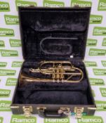 Yamaha Xeno model YCR8335G cornet in Yamaha case - serial number: C31456