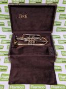 Bach Stradivarius Model 184 Cornet in Bach case - serial number: 690653