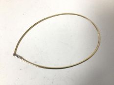 A 14ct gold necklace (13.74g)