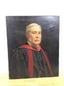 Marshall Wane, British (1833-1903), Portrait of an Edinburgh Professor, signed lower left, oil on