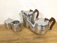 A Newmaid tea and coffee service including coffee pot (19cm), teapot, milk jug and sugar bowl (4)
