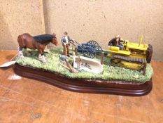 A Border Fine Arts sculpture, Fresh Water on Tap (13cm x 40cm x 17cm)