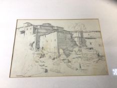 Alexander Graham Munro RSW (Scottish - 1903-1985), Taguendeft, pencil, ex Open Eye Gallery, paper