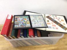 Stamp Interest :- Thirteen albums, stock books and selected European, Netherlands, Belgium, Spain,