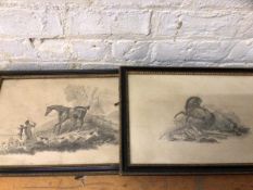 Two 19thc prints, both inscribed drawn by Howe, and engraved by Lazars, Edinburgh 1824, battle and