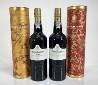 Port - two bottles, Graham's 2015 LBV, 200th Anniversary, in card cases