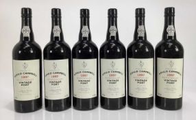 Port - six bottles, Gould Campbell 1997 Bicentenary, bottled 1999