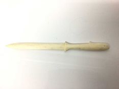 Antique marine ivory paper knife