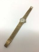 9ct gold ladies watch
