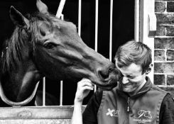 Jayne Odell black and white photographic print, 'Quiet moment 2', 140cm x 100cm