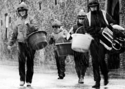 Jayne Odell black and white photographic print, 'Dedication', 100cm x 71cm