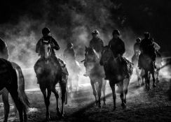 Jayne Odell black and white photographic print, 'Cold start', 60cm x 43cm