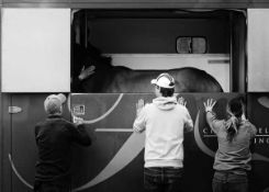 Jayne Odell black and white photographic print, 'All hands on deck', 160cm x 114cm