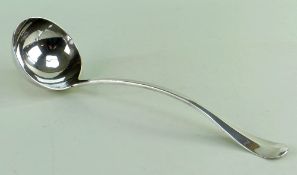 EDWARD VII SILVER 'OLD ENGLISH' PATTERN SOUP LADLE, Josiah Williams & Co, London 1909, approx.