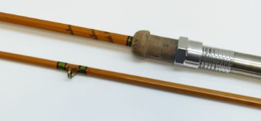 FISHING: HARDY BROTHERS OF ALNWICK 'THE MARKSMAN' 8'3'' TWO-PIECE PALAKONA SPINNING ROD, No.H44000