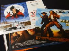 CINEMA POSTERS: all rolled, all modern, titles include '101 Dalmatians', 'Shanghai Noon' ETC (