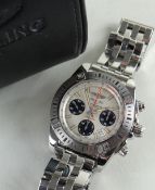 BREITLING CHRONOMAT AIRBORNE 30TH ANNIVERSARY EDITION CHRONOGRAPH BRACELET WATCH, ref. AB0114, no.