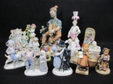 VICTORIAN & LATER ORNAMENTAL FIGURINES