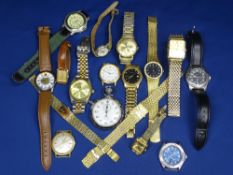 LADY'S & GENT'S WRISTWATCHES to include Avia, Pulsar, Rotary, Seiko and others with spurious marks