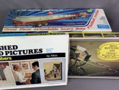 MODELLING - ERTL - three boxed sets of replica kits, Remploy boxed model kit ETC