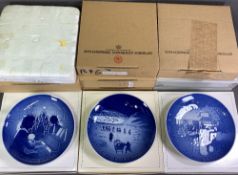 COPENHAGEN SEQUENTIAL YEAR PLATES - dates 1941-1982, twelve in total