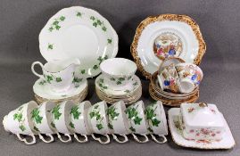 COLCLOUGH 'GREEN IVY' TEAWARE and other teaware
