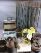 MIXED COLLECTABLE GROUP to include a Lettera 32 portable typewriter in carry case, Hot Shot tennis