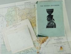 COLLECTION REFERENCE BOOKS ON AFRICAN ART & NIGERIA, including The Nigeria Handbook, 1953,