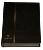 STAMPS (see several images) - A CREST 32 STOCK BOOK - mainly Queen Victoria to QE2, used