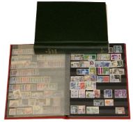 STAMPS (see several images) - A STOCK BOOK OF SWEDEN, GREENLAND & THE FAROES - mint and used and a