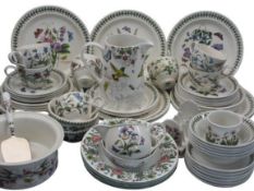 PORTMEIRION POTTERY BOTANIC GARDEN, Botanic Hummingbird and Summer Garland tableware, 50 plus