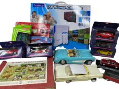 TOYS & GAMES - Lexi book tv game console, diecast vehicles in bubble packs for Shell. Also, Burago