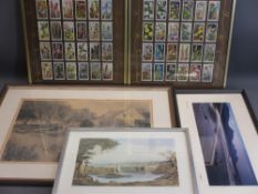 FRAMED CIGARETTE CARDS, Limited Edition prints, ETC, including KEITH ANDREW Summer Lane (126/500),