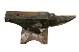BLACKSMITH'S ANVIL, 25cms H, 58cms W, 20cms D