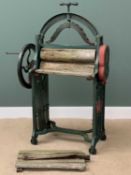 VINTAGE MANGLE - S D Thomas of St Asaph, 155cms H, 109cms W, 53cms D