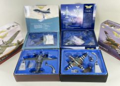 FOUR CORGI 1:72 SCALE MODELS OF MILITARY AIRCRAFT, ltd edns, comprising English Electric Lightning