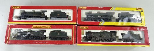 FOUR HORNBY 00 GAUGE STEAM LOCOMOTIVES, comprising R2530 King Class 6000 'King George V' 4-6-0