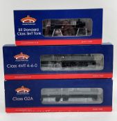 THREE BACHMANN BRANCH-LINE 00 GAUGE STEAM LOCOMOTIVES, comprising 31-977 BR Standard Class 3MT