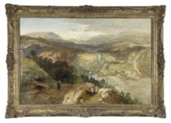 JAMES BAKER PYNE oil on canvas